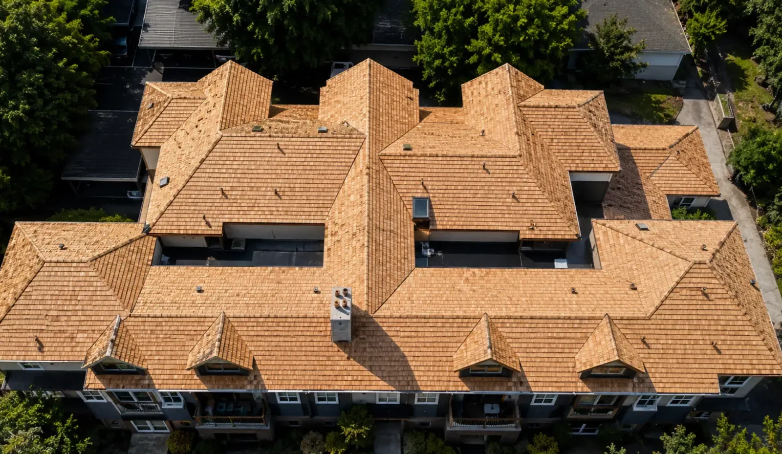 Cedar roof installation in Lower Mainland