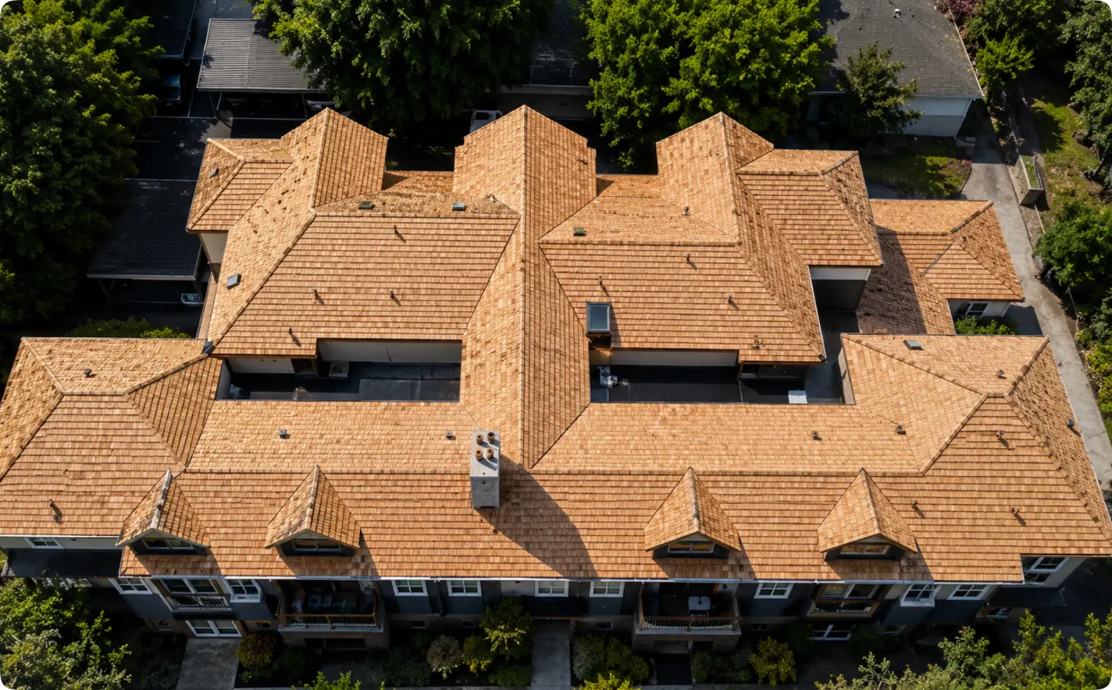 Cedar roof installation in Lower Mainland