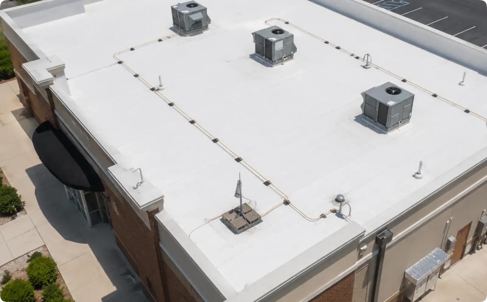 TPO roof installation in Lower Mainland